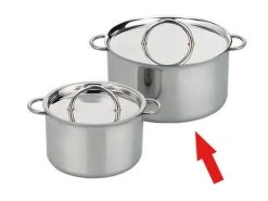 Nic Edelstahl-Henkeltopf 12 Cm