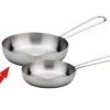 Nic Edelstahl-Pfanne 12 Cm