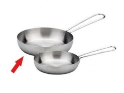 Nic Edelstahl-Pfanne 12 Cm