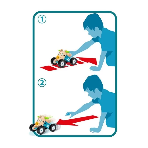 BRIO Builder Nachziehmotor-Konstruktionsset – Bild 2