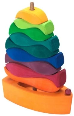 Glückskäfer Steckturm Fische 10-tlg.