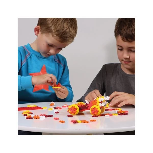 Plus-Plus 200 Kreativ Bausteine GO! Auto Feuer GO! – Bild 4