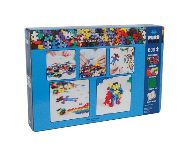 PLUS-PLUS Plus Plus Learn To Build Basic 600 Pcs – Bild 2